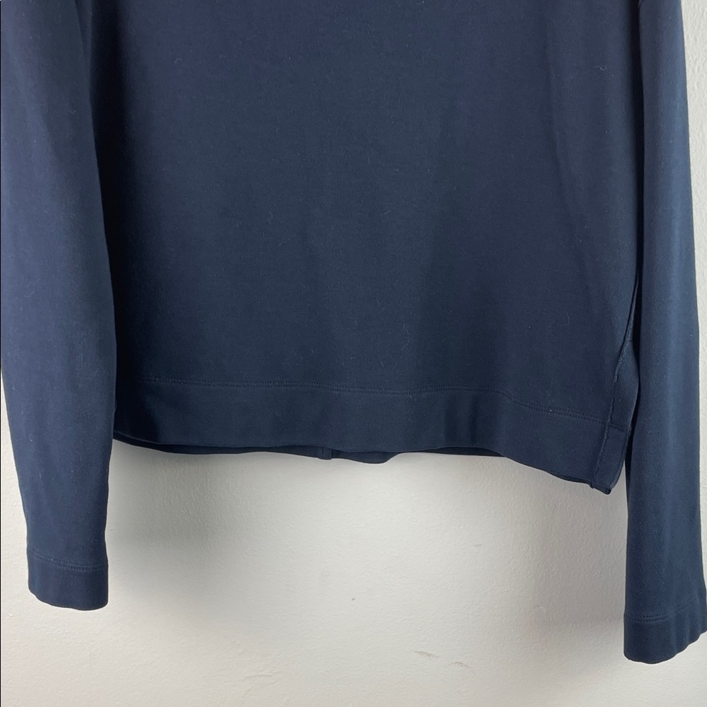 AYR Navy Blue Long Sleeve Turtleneck Size S - Picture 3 of 6